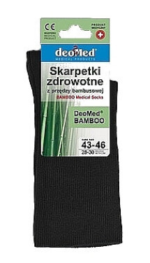 Zdravotní ponožky 07-2024 JJW Bamboo hnědé - Deo Med 39-42