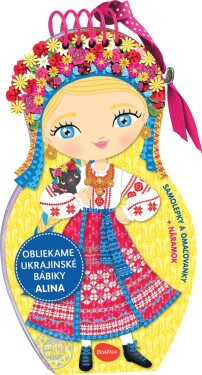 Obliekame ukrajinské bábiky ALINA Maľovanky