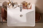 HANSGROHE - Xanuia Q Umyvadlo 60x48 cm, s přepadem, otvor pro baterii, SmartClean, bílá 61010450