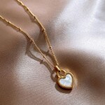 ELENYS Reverso – pozlacený náhrdelník 18K žluté zlato Délka: 39+5 cm / max. 44 cm