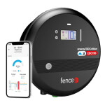 Premium sada solární ohradník - Kompletní bezpečnostní schránka + 15 J LTE chytrý zdroj, panel 200 W