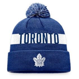 Fanatics Pánská Zimní čepice Toronto Maple Leafs Fundamental Beanie Cuff with Pom