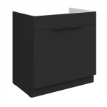 Spodní skříňka pod dřez Aria 80 ZL 1S BB - Premium Box Barva korpusu: Dub artisan, Barva dvířek: BL - Black AFM