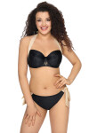 Dámské plavkové kalhotky brazilky SF model 17291414 BLACK černá XXL - AVA SWIMWEAR