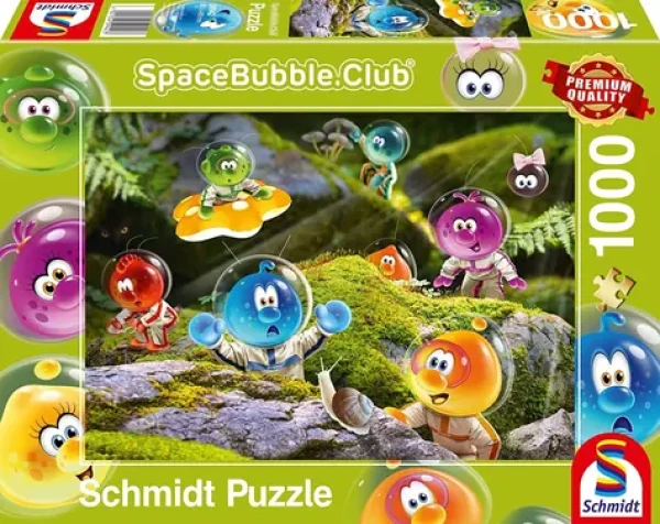 SCHMIDT Puzzle Spacebubble Club: Přistání v mechovém lese