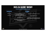 Hokejové Karty NHL 2025-26 Upper Deck Allure Hobby Balíček