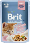 Brit cat kitten Premium Fillets in Gravy for with Chicken 85 g