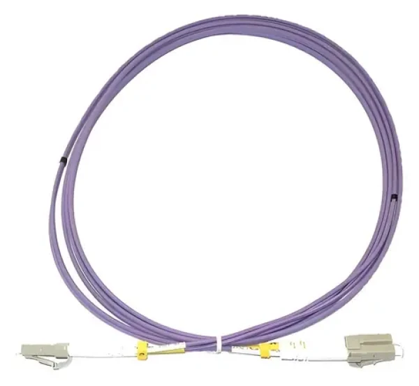 XtendLan optický patch kabel LC-LC OM4 15 m / Optický patch kabel / Duplex / 50/125 µm / LS0H (FOP-LCLC-D-15-50-OM4)