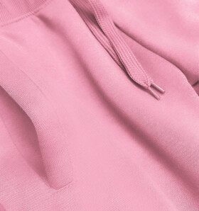 Světle růžové teplákové kalhoty model 17672215 Růžová J.STYLE
