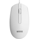 Marvo MS003 bílá / Myš / optická / 1000 DPI / 3 tlačítka / USB-A / 1.25m (MS003 WH)