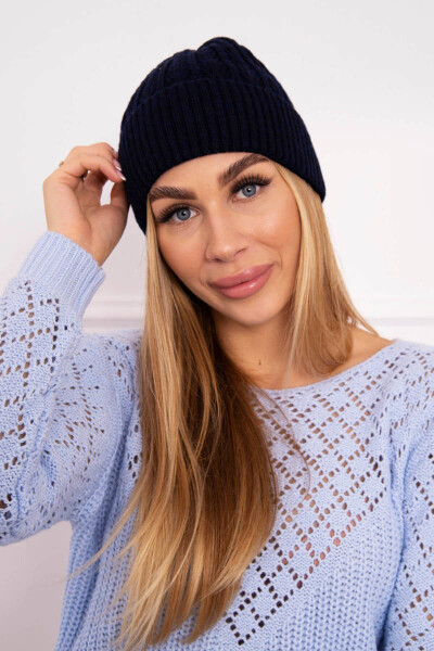 Tenká čepice Grace K211 tmavě modrá UNI