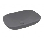 VILLEROY & BOCH - Loop&Friends Umyvadlo na desku, 62x42 cm, bez přepadu, CeramicPlus, Graphite 4A5001i4
