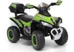 Mamido Dětská elektrická čtyřkolka Race zelená