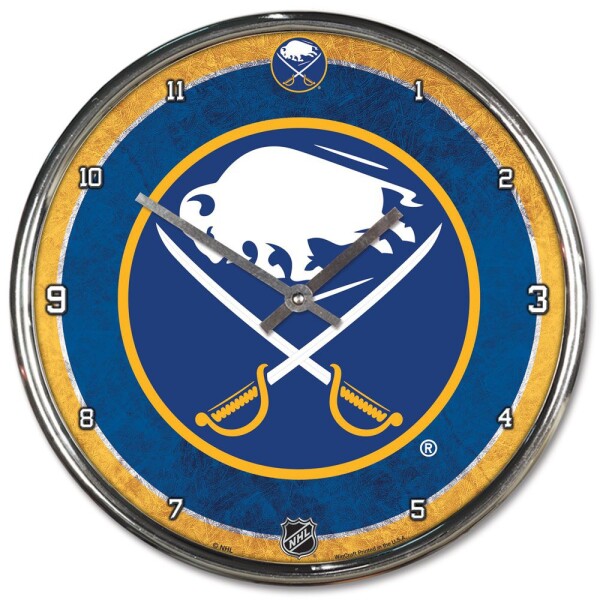 Hodiny Buffalo Sabres NHL WinCraft Chrome