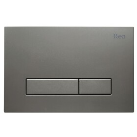 REA - Ovládací tlačítko k podomítkovým systémům WC HD K011A-Q a Slim 024N Titan REA-E0634