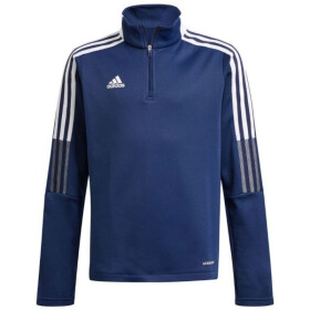 Dětská mikina adidas Tiro 21 Warm Top tmavě modrá GK9672 140cm