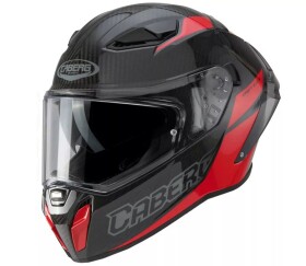 Helma na moto Caberg Drift Evo II Carbon Nova red - L / červená