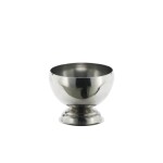 MADAM STOLTZ Pohár na zmrzlinu Soft Ice Cup, stříbrná barva, kov