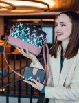 Dámská koženková crossbody VUCH Iris handbag, růžová