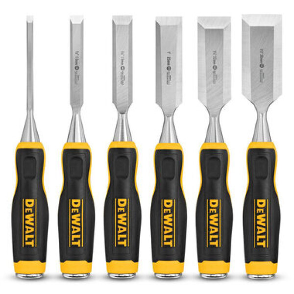 DeWalt DWHT16852-9 Sada 6ks dlát / Šířky čepele: 6 13 19 25 32 38 mm (DWHT16852-9)