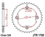 JT Sprockets Řetězová rozeta na Suzuki LTR 450 2006-2009 Počet zubů: 40 zubů