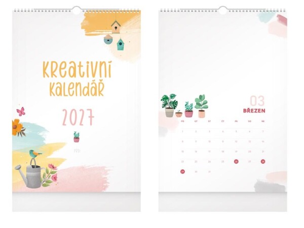 Nástěnný kalendář 2027 MFP Kreativní