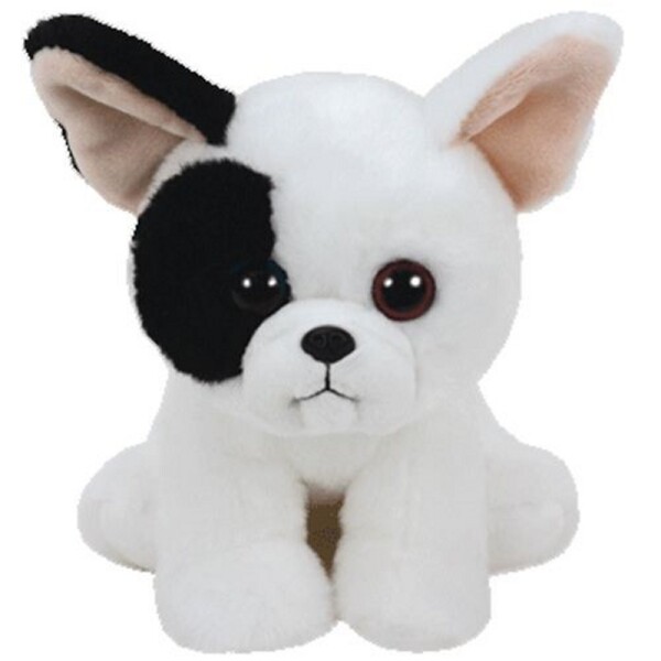Beanie Babies Marcel bílý pes 15 cm