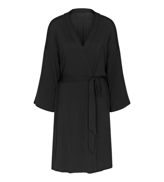 Dámský župan Aura Spotlight Robe - BLACK - černý 0004 - TRIUMPH BLACK 4446