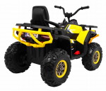 Mamido Dětská elektrická čtyřkolka ATV Desert 4x4 žlutá