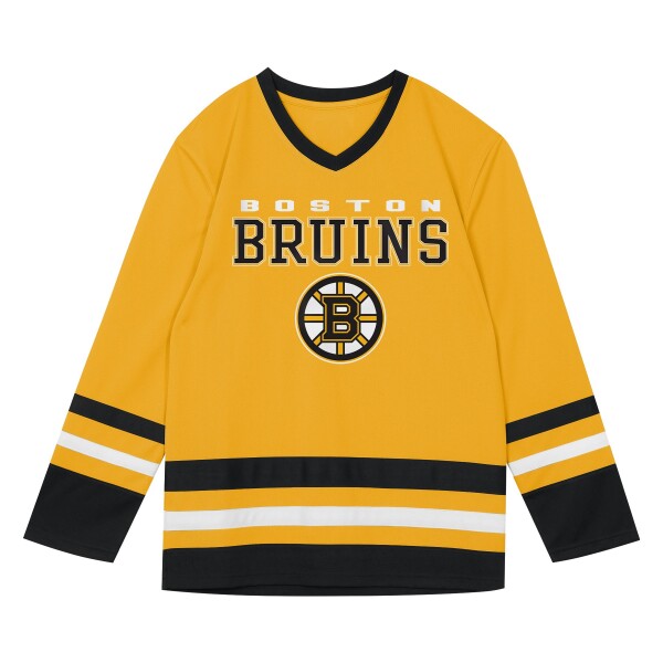 Outerstuff Dětský dres Boston Bruins NHL Fashion Hockey Jersey Velikost: Dětské M (9 - 11 let)