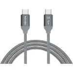Nevox Kabel USB-C (M) - USB-C (M) 2 m šedá / 100W (4250686406542)