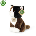 Plyšová kočka sedící 18 cm ECO-FRIENDLY