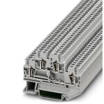 Phoenix Contact 3031555 řadová svorka pro konstrukční prvky 5.2 mm pružinová svorka šedá 50 ks