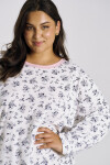 Taro Martina 3467 long/r 2XL-4XL Z25/26 dámské tričko bílá 3XL