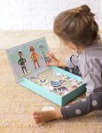 APLI APLI, 18532, magnetická hra pro děti, profese, 36 ks