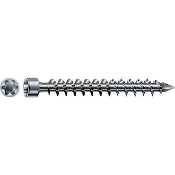 SPAX 1221010801605 sada kulatých šroubů do plechu 8 mm 160 mm T-STAR plus ocel 50 ks