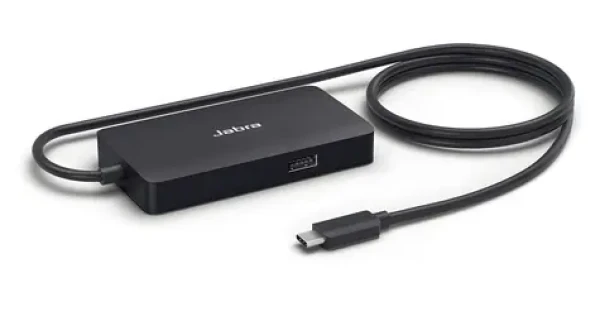 Jabra PanaCast USB-C Hub černá / USB hub / 5 portů / HDMI / RJ-45 / USB 3.2 (14207-60)