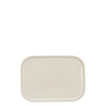 Bastion Collections Keramická máslenka June Clay, krémová barva, keramika