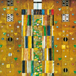 Nástěnný kalendář poznámkový 2027 Notique Gustav Klimt, 30 x 30 cm