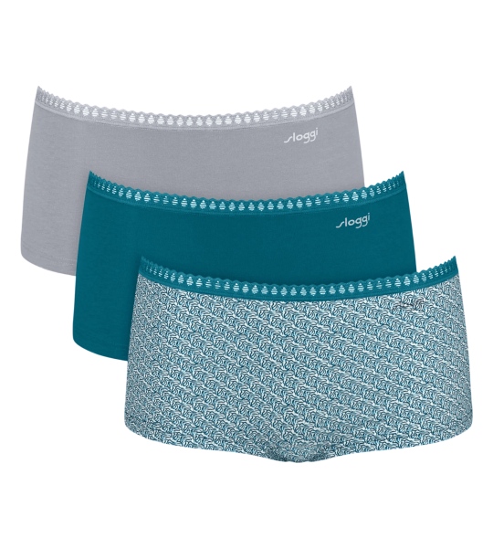 Sloggi GO Crush Short C3P - UNKNOWN - SLOGGI UNKNOWN - SLOGGI MULTIPLE COLOURS 22 S