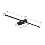 Nástěnné svítidlo LED 40CM APP1344-W GOLD OSW-02434