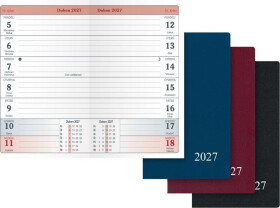 Diář 2027 T103/PVC týdenní