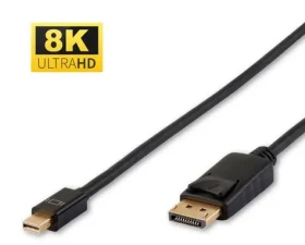 MicroConnect Kabel Mini DisplayPort 1.4 (M) - DisplayPort (M) 2m černá (DP-MMG-180MBV1.4)