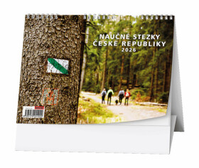 Naučné stezky ČR 2026 - stolní kalendář