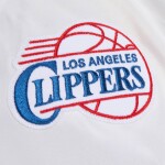 Mitchell & Ness Pánská bunda Los Angeles Clippers NBA Script Heavyweight Satin Velikost: M