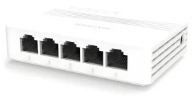 Hikvision DS-3E0505D-E / Switch / 5x 10/100 Mbps RJ45 / napájení 5 VDC / 0,6 A (301801384)