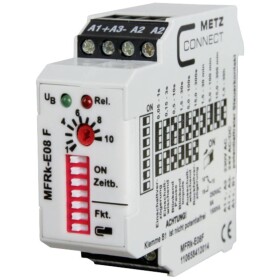 Metz Connect MFRk-E08 F 110658412014 časové relé, 250 V/AC, 6 A, 1 ks