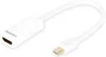 Digitus mini DisplayPort - HDMI 0,15 m bílá / Redukce / DisplayPort 1.1a / do 1080p/60 Hz (DB-340404-001-W)