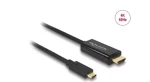 Delock Kabel USB Type-C (M) - HDMI (M) 3m černá / DP Alt Mód / 4K / 60Hz (85292)