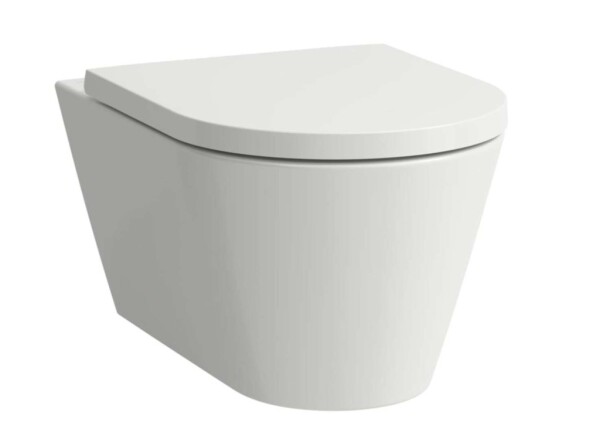 Laufen - Kartell Závěsné WC, Rimless, matná bílá H8213317570001